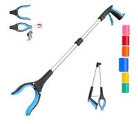 HATAF Reacher Grabber Stick 81cm/32" Long Reach Litter Picker with Magnetic Tip, Lightweight Grabbers for Disabled & Elderly, Rubbish Picker Tool, Mobility & Disability Aids for Home Use