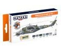 Hataka 6 x 17ml CS89 Lacquer Paint Set - Modern Czech AF vol. 1