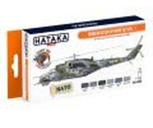 Hataka 6 x 17ml CS89 Lacquer Paint Set - Modern Czech AF vol. 1