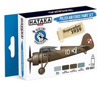 Hataka BLUE LINE - Polish Air Force paint set # BS01