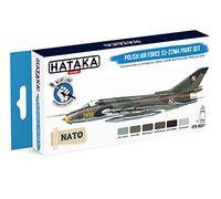 Hataka BS47 Polish Air Force SU-22M4 BLUE LINE Acrylic Paint Set 6 x 17ml Bottles
