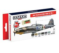 Hataka Hobby HTK-AS103 WW2 Italian Air Force Paint Set Vol. 1
