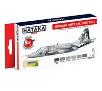 Hataka Hobby HTK-AS109 Ukrainian AF Paint Set Vol. 2 (Grey Pixel)
