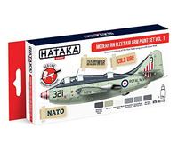 Hataka Hobby HTK-AS113 Modern RN Fleet Air Arm Paint Set Vol. 1