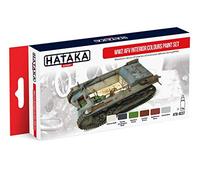 Hataka Hobby HTK-AS37 WW2 AFV Interior Colours Paint Set