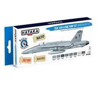 Hataka (Blue USAF/USN/USMC Modern Greys Paint Set #BS44