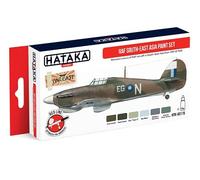 HATAKA HOBBY Red Line AS115 RAF South-East Asia Paint Set