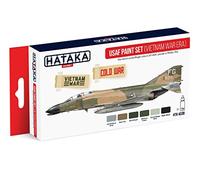 Hataka Hobby USAF Paint Set (Vietnam war-era) # AS09
