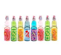 Hatakosen Ramune Soda (Fruity Gift Set) 200ml (8 Bottles)