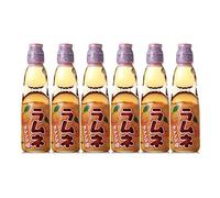 Hatakosen Ramune Soda - Orange Flavour 200ml (6 Bottles)
