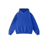 Hatant Oversized Hoodie Sweatshirts for Men Couples Heavyweight Hoodies Pullover Vintage Mens Acid Wash Sweaters Clothes 2026, Bright Blue, XL