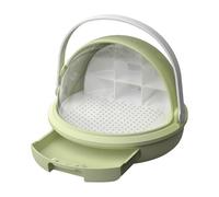 Hatch Container for Small Animals: Reptile Terrarium Food, Breathable Cabin, Robust, Easy to Handle Pets Spiders Scorpions Amphibians Breeding for Classroom School Children