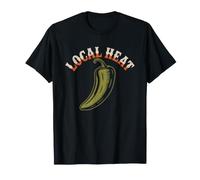 Hatch Green Chile Local Heat Pride Southwestern Illustration T-Shirt