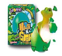 Hatch n Grow - Crocodile Age 3+ from Deluxebase. Large 11cm Hatching and Growing Egg with Croc Toy. Place in water for a magical transforming toy that is great for boys and girls