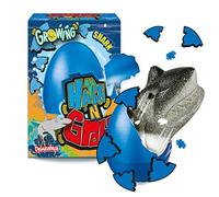 Deluxebase Hatch 'N' Grow - Shark from Small 6.5cm Hatching and Growing Egg with Ocean Toy. Place in water for a magical transforming toy that is great for boys and girls