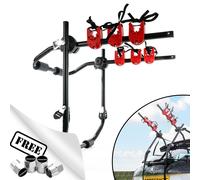 Streetwize Universal Adjustable Triple Bike Carrier One Size Black