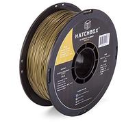 HATCHBOX 1.75mm Bronze PLA 3D Printer Filament, 1 KG Spool, Dimensional Accuracy +/- 0.03 mm, 3D Printing Filament