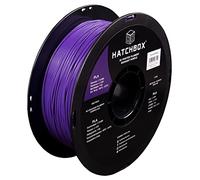 HATCHBOX 1.75mm Midnight Purple PLA 3D Printer Filament, 1 KG Spool, Dimensional Accuracy +/- 0.03 mm, 3D Printing Filament