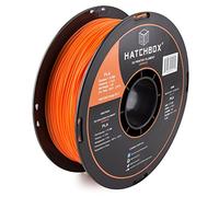 HATCHBOX 1.75mm Orange PLA 3D Printer Filament - 1kg Spool (2.2 lbs.) - Dimensional Accuracy +/- 0.05mm
