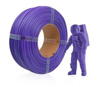 HATCHBOX 1.75mm PLA 3D Printer Filament Refill, Includes 1 Refillable 1 KG Spool for 3D Printing, Dimensional Accuracy +/- 0.03mm, Midnight Purple