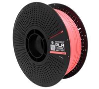 HATCHBOX 1.75mm PLA 3D Printer Filament Reloadable Pack, Includes 1 Reusable Spool & 1 KG Refill for 3D Printing, Dimensional Accuracy +/- 0.03mm, Pink