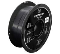 HATCHBOX 1.75mm Silk Black PLA 3D Printer Filament, 1 KG Spool, Dimensional Accuracy +/- 0.03 mm, 3D Printing Filament