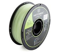 HATCHBOX ABS 3D Printer Filament, Dimensional Accuracy +/- 0.03 mm, 1 kg Spool, 1.75 mm, Glow in The Dark