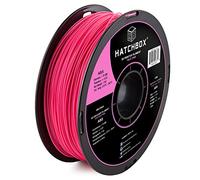HATCHBOX ABS 3D Printer Filament, Dimensional Accuracy +/- 0.03 mm, 1 kg Spool, 1.75 mm, Pink