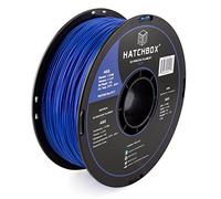 HATCHBOX ABS 3D Printer Filament, Dimensional Accuracy +/- 0.3 mm, 1 kg Spool, 1.75 mm, Blue