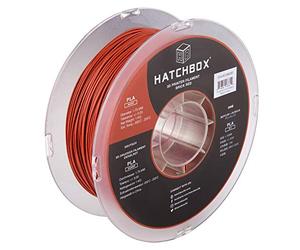 HATCHBOX Magic Stone PLA 3D Printer Filament, Dimensional Accuracy +/- 0.03 mm, 1 kg Spool, 1.75 mm, Brick Red