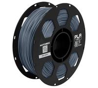HATCHBOX Matte PLA 3D Printer Filament, Dimensional Accuracy +/- 0.03 mm, 1 kg Spool, 1.75 mm, Ash Gray
