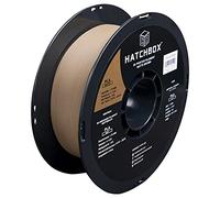HATCHBOX Matte PLA 3D Printer Filament, Dimensional Accuracy +/- 0.03 mm, 1 kg Spool, 1.75 mm, Brown