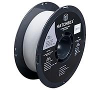 HATCHBOX Matte PLA 3D Printer Filament, Dimensional Accuracy +/- 0.03 mm, 1 kg Spool, 1.75 mm, Gray