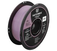 HATCHBOX Matte PLA 3D Printer Filament, Dimensional Accuracy +/- 0.03 mm, 1 kg Spool, 1.75 mm, Soft Purple