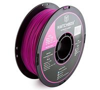 HATCHBOX PLA 3D Printer Filament, Dimensional Accuracy +/- 0.03 mm, 1 kg Spool, 1.75 mm, Purple