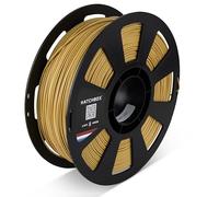 HATCHBOX PLA MAX V2 Mustard 3D Printer Filament Made in The USA, 1.75mm Diameter 1 KG Spool, Premium USA Made 3D Printing Filament