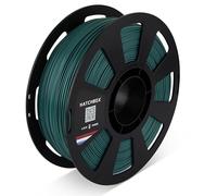 HATCHBOX PLA MAX V2 Teal 3D Printer Filament Made in The USA, 1.75mm Diameter 1 KG Spool, Premium USA Made 3D Printing Filament