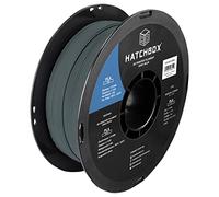 HATCHBOX PLA PRO+ 3D Printer Filament, Dimensional Accuracy +/- 0.03 mm, 1 kg Spool, 1.75 mm, Gray Blue