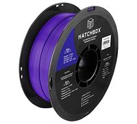 HATCHBOX PLA PRO+ 3D Printer Filament, Dimensional Accuracy +/- 0.03 mm, 1 kg Spool, 1.75 mm, Midnight Purple