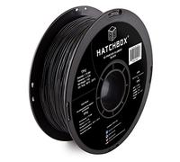 HATCHBOX TPU 3D Printer Filament, Dimensional Accuracy +/- 0.03 mm, 1 kg Spool, 1.75 mm, Shore 95A, Black