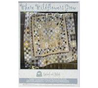 Hatched and Patched Where Wildflowers Grow Pattern, Multi
