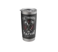 Hatchet Axe Throwing A Woman with an Axe Stainless Steel Insulated Tumbler