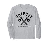 Hatchet Logo - Outpost Scouting Gear by Giant Step Long Sleeve T-Shirt