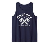 Hatchet Logo - Outpost Scouting Gear by Giant Step Tank Top