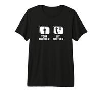 Hatchet Thrower Your Brother My Brother Funny Axe Throwing Premium T-Shirt