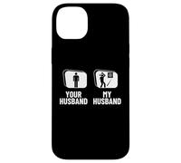Hatchet Thrower Your Husband My Husband Funny Axe Throwing Case for iPhone 14 Plus