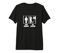Hatchet Thrower Your Husband My Husband Funny Axe Throwing Premium T-Shirt