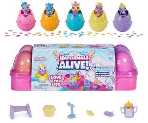 Hatchimals Alive, Egg Carton Toy, Cute Easter Basket Stuffers, Purple & Pink