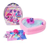 HATCHIMALS Alive, Neon Rainbow Bestie Pool Party Toy with 2 BFF Mini Figures in Color Reveal Eggs & 14 Accessories, Kids Toys for Girls & Boys Ages 3+