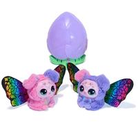 HATCHIMALS Bloomables, Puppyfly Surprise Interactive Toy and Flower with Repeatable Reveal and Transformation, 100+ Sounds and Reactions (Styles Vary), Kids Toys for Girls and Boys.